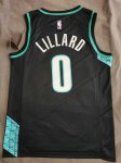 NBA 0 Lillard Blazers 22-23 city Maillot imprimé